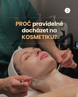 Pleť potřebuje víc než jen domácí péči. 💆‍♀️ Na kosmetice ji čeká odborná diagnostika, masáž s blahodárnými účinky a...